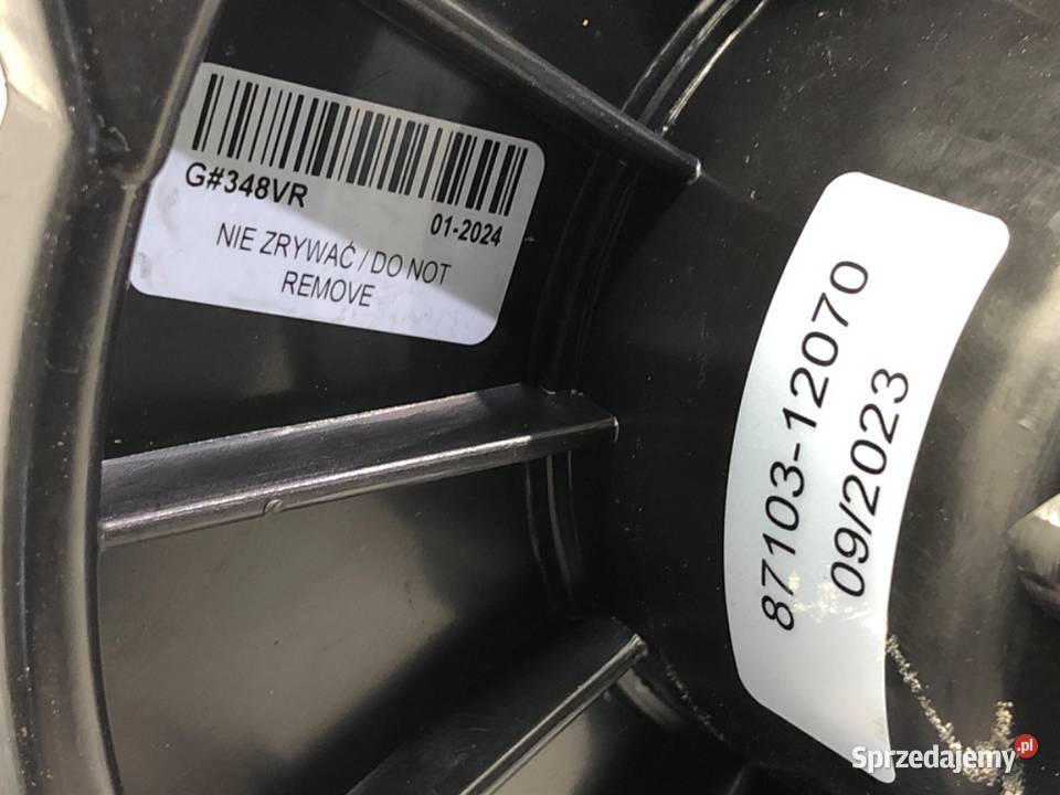 DMUCHAWA NAWIEWU TOYOTA COROLLA E12 8710312070 osobowe podkarpackie