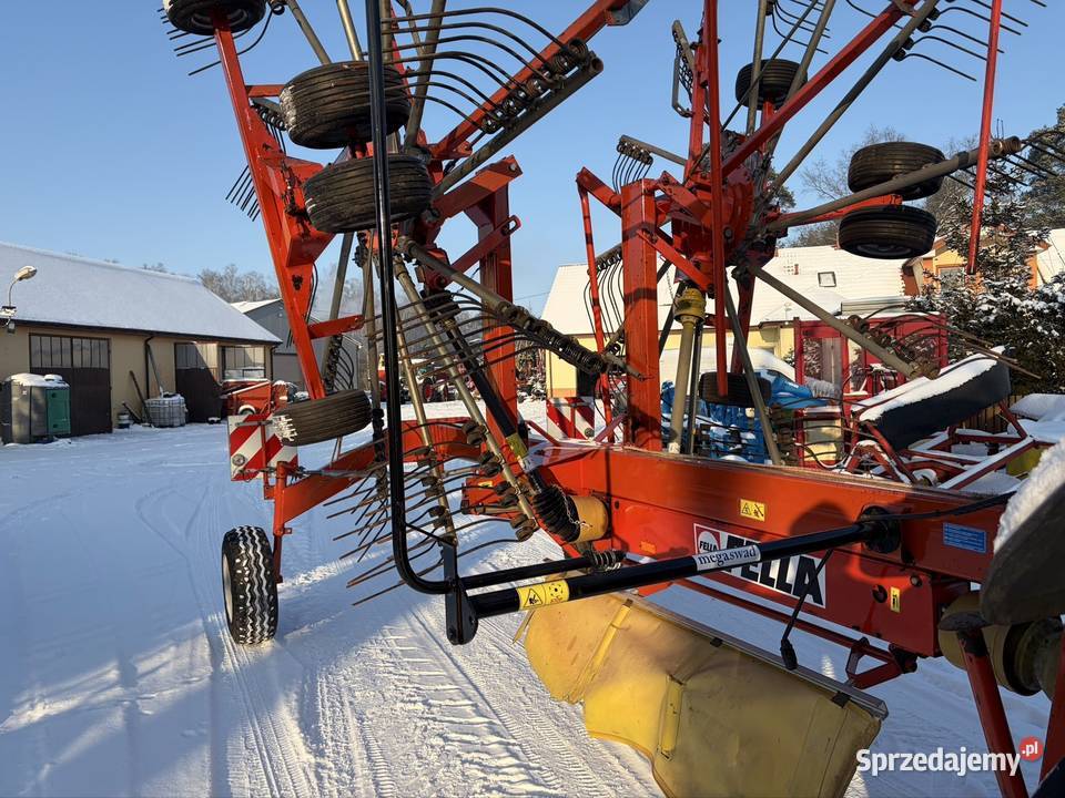 Zgrabiarka 2 karuzelowa Fella TS 800 8m mazowieckie Myszyniec