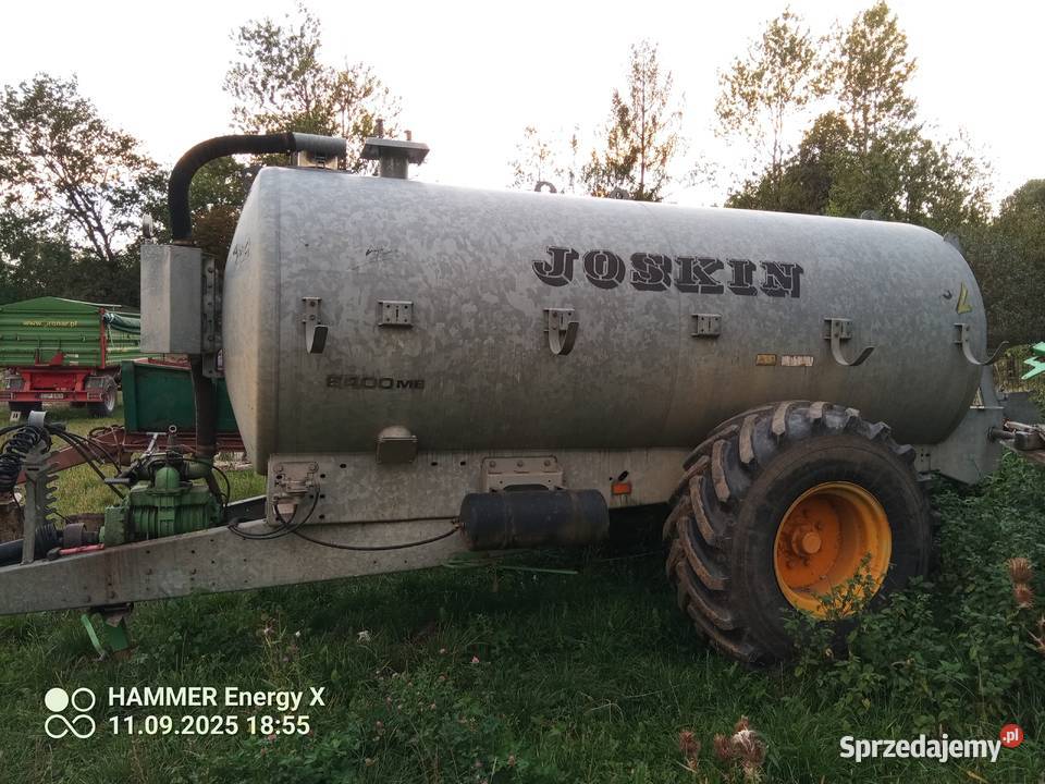 Beczka asenizacyjne Joskin 8400 l Modulo2