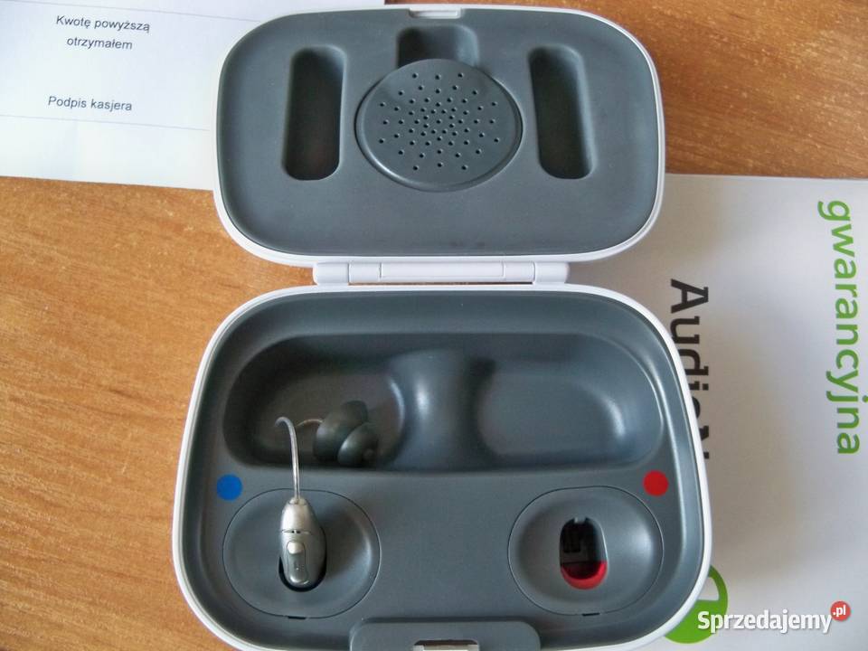 Aparat sluchowy AudioNova B3R Lewy Ładowarka Zdrowie Łódź sprzedam