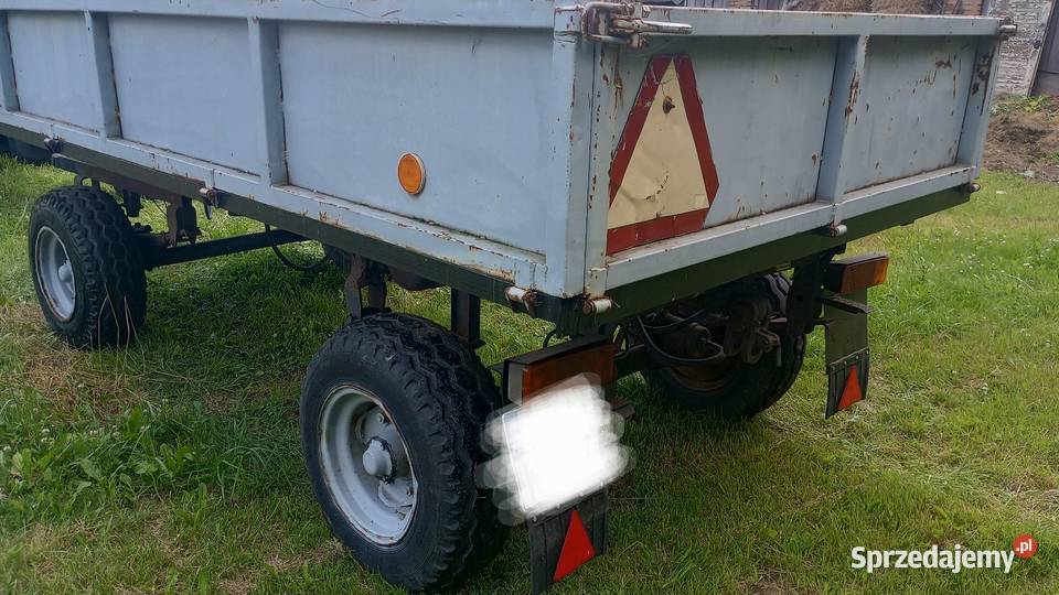 Przyczepa rolnicza Autosan d 35 wywrotka małopolskie Słomniki