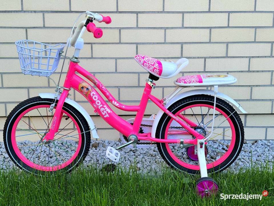 Rowerek dziecka ciemny róż Zgorzelec sprzedam