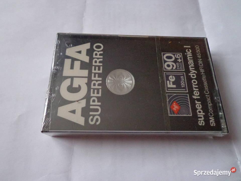 Kaseta magnetofonowa AGFA SUPERFERRO