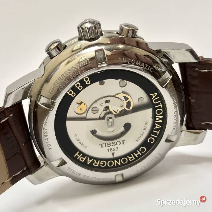 Tissot PRC 200 Auto Chronograph perłowa tarcza