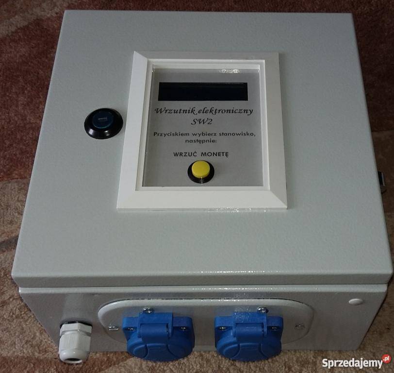 Czasowy automat wrzutowy wrzutnik do monet Pozostałe mazowieckie Ostrów Mazowiecka