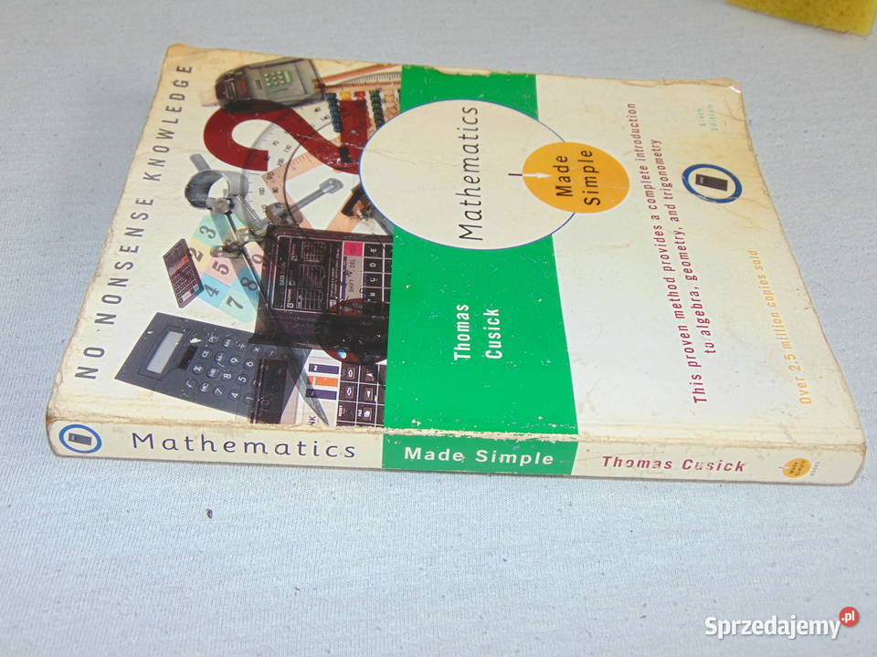 Mathematics Made Simple Thomas Cusick skrypt, zeszyt ćwiczeń, zbiór zadań, testów Podręczniki Podręczniki