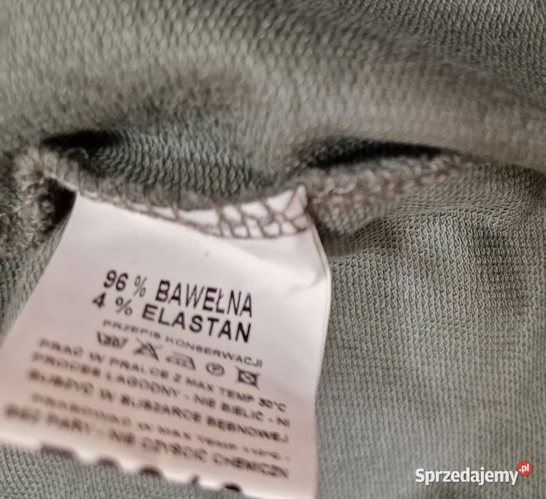 Spodnie dresowe MEGI rozmiar LXL bawełna zielone lubelskie sprzedam