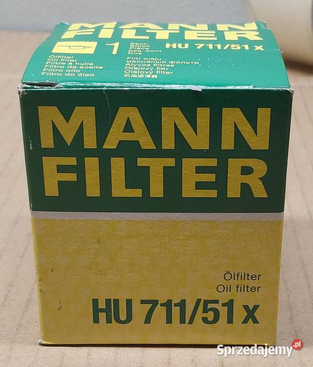 FILTR OLEJU MANN HU 71151X FIAT FORD TOYOTA Mielęcin