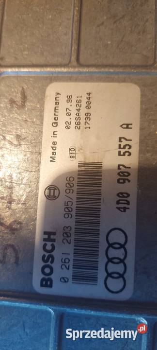 Sterownik Silnika Audi A8 D2 42 37 V8 4D0 907