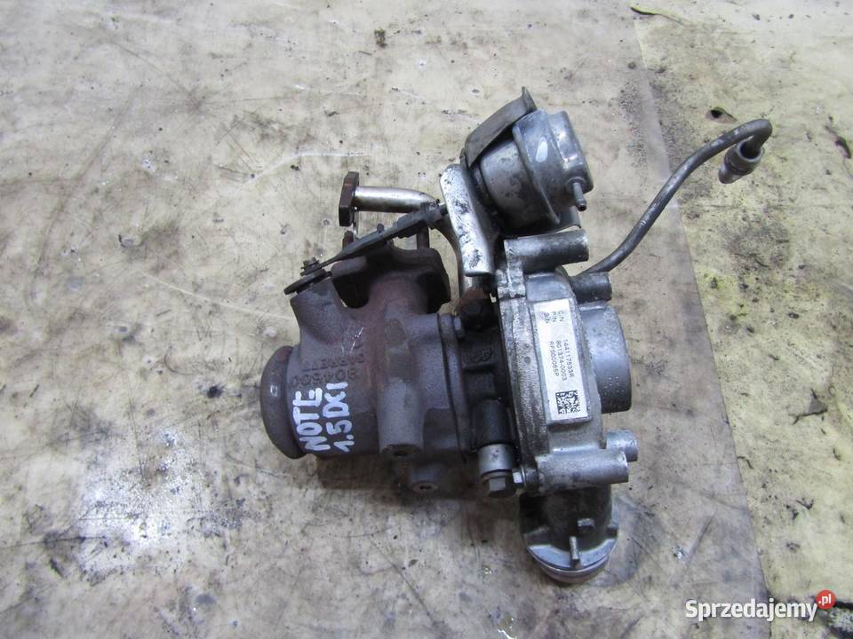 TURBINA TURBOSPRĘŻARKA 15 DCI NISSAN NOTE E12 II osobowe