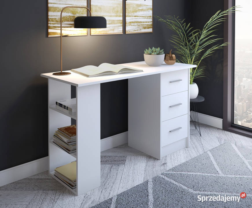 Biurko 120x50x73 biały mat Nowe Wieruszów