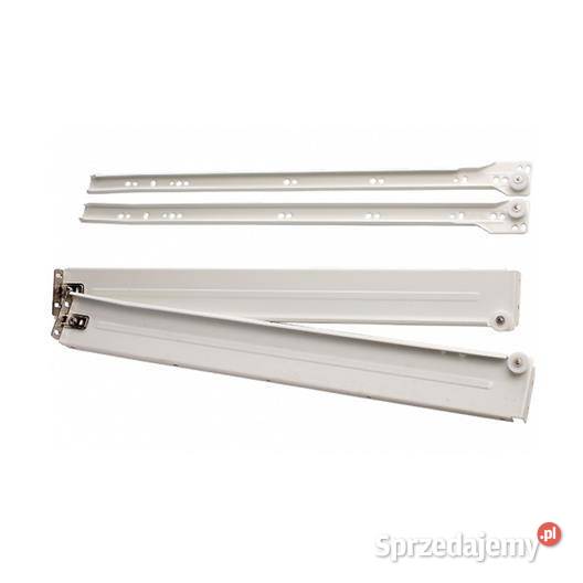 Prowadnice do szuflad białe METALBOX 86450 Brzeźno