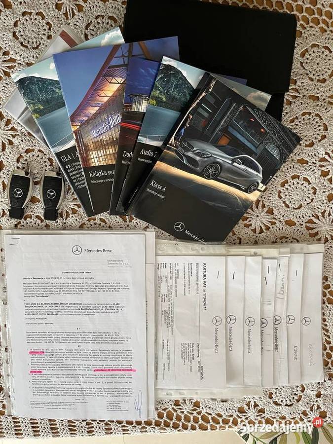 MercedesBenz Klasa A 1 właściciel krajowy aluminiowe felgi