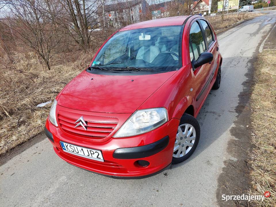 Citron C3 11 Klima Oszczędny Niski Przebieg 1100cm3 Sucha Beskidzka