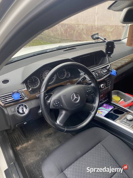 Mercedes benz e350 cdi avangarde biały Samochody osobowe Bobolice