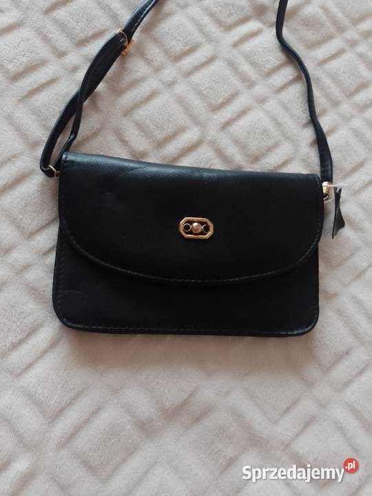 Real Leather Skórzana torebka na ramię z Londynu Kraków sprzedam