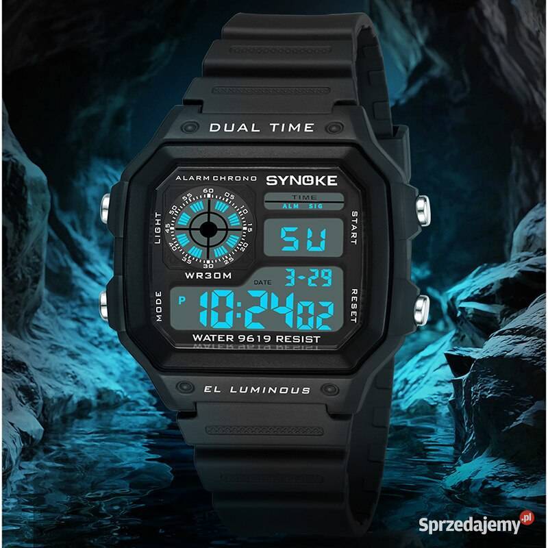 Zegarek męski cyfrowy Synoke elektroniczny Gorzów Wielkopolski