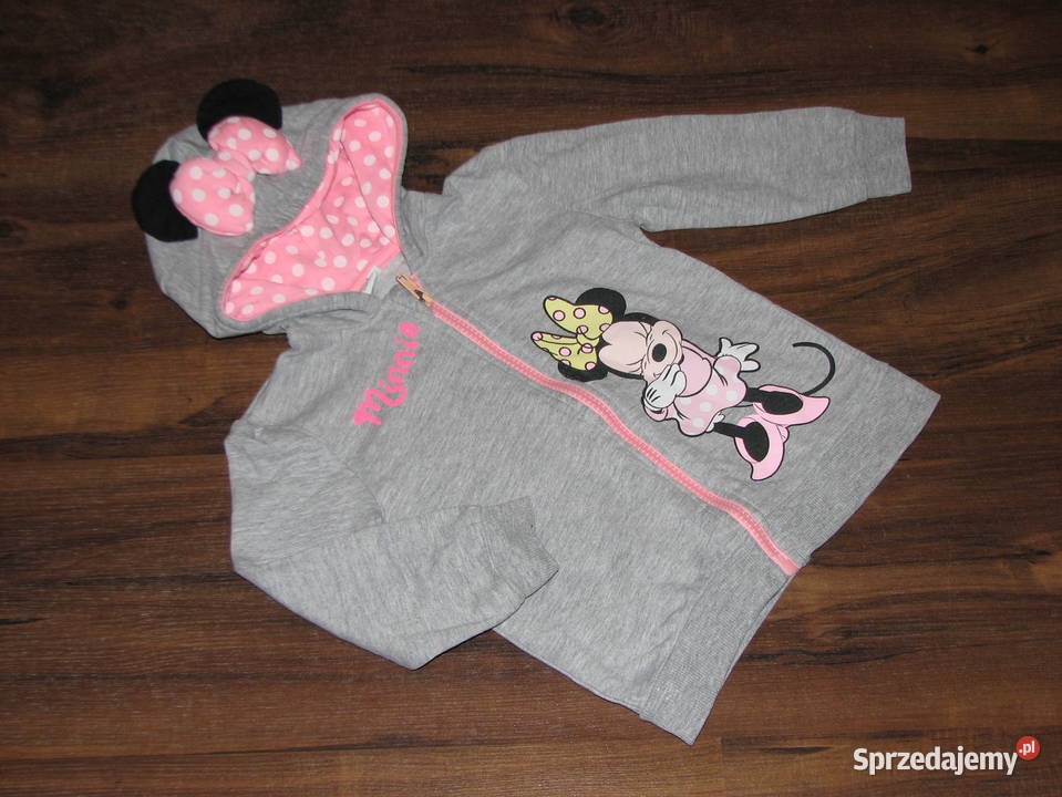 Disney Minnie bluza kokardka 92 18m+ Bluzy Wrocław