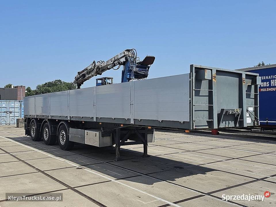 Kwb P393STIR1 HIAB 130 R skrzyniowy 2003 Przyczepy i naczepy pomorskie