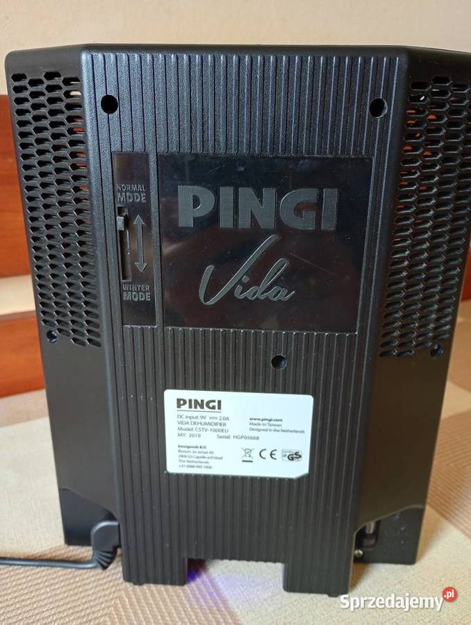 Osuszacz powietrza pingi Vida