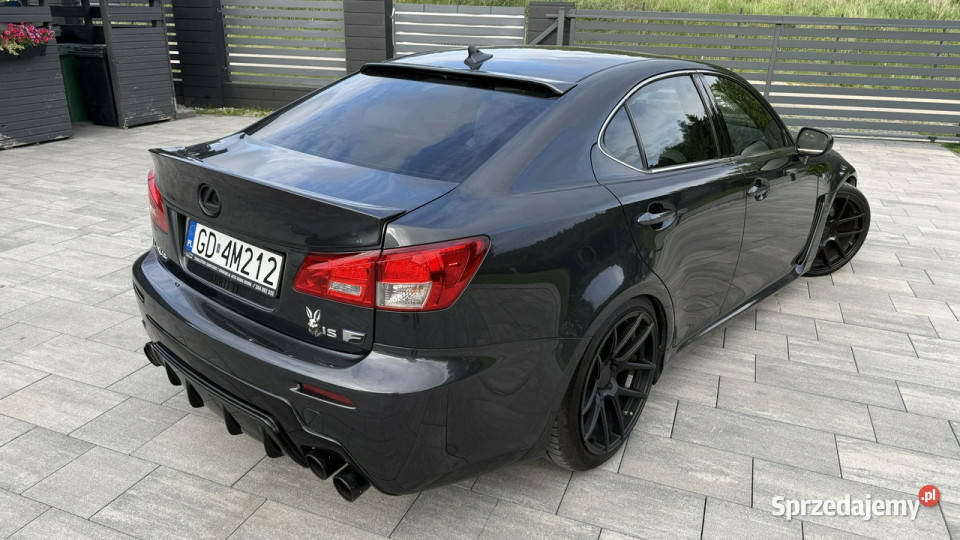 Lexus ISF 50v8 moc 450 full led Dolot obniżony garażowany Gdańsk