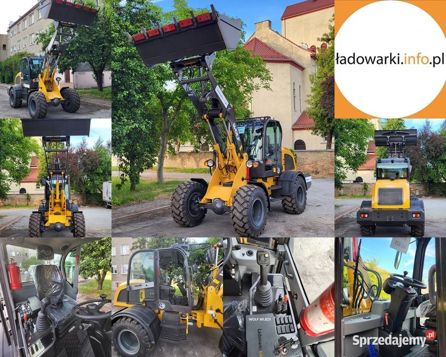 Przegubowa ładowarka kołowa WOLF 825 nowa opolskie Opole
