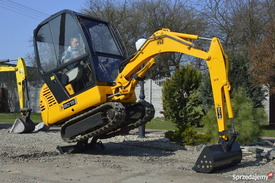 Minikoparka mini koparka JCB 8015 2001r 1550MTG nie łódzkie