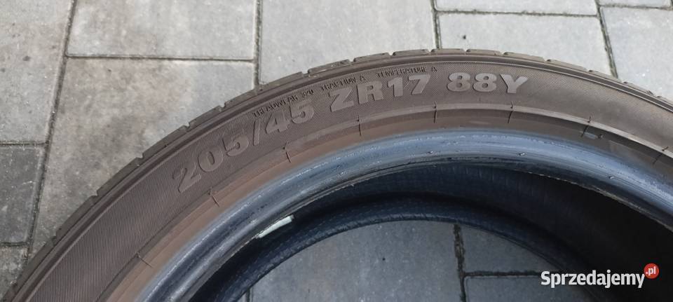 Komplet opon Kumho Ecsta 71 20545 R17 88Y 45 Samochodowe Zalesie Górne