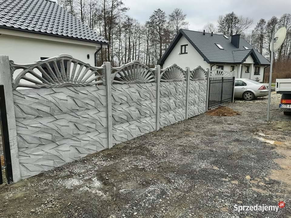 Ogrodzenia betonowe Strzegom