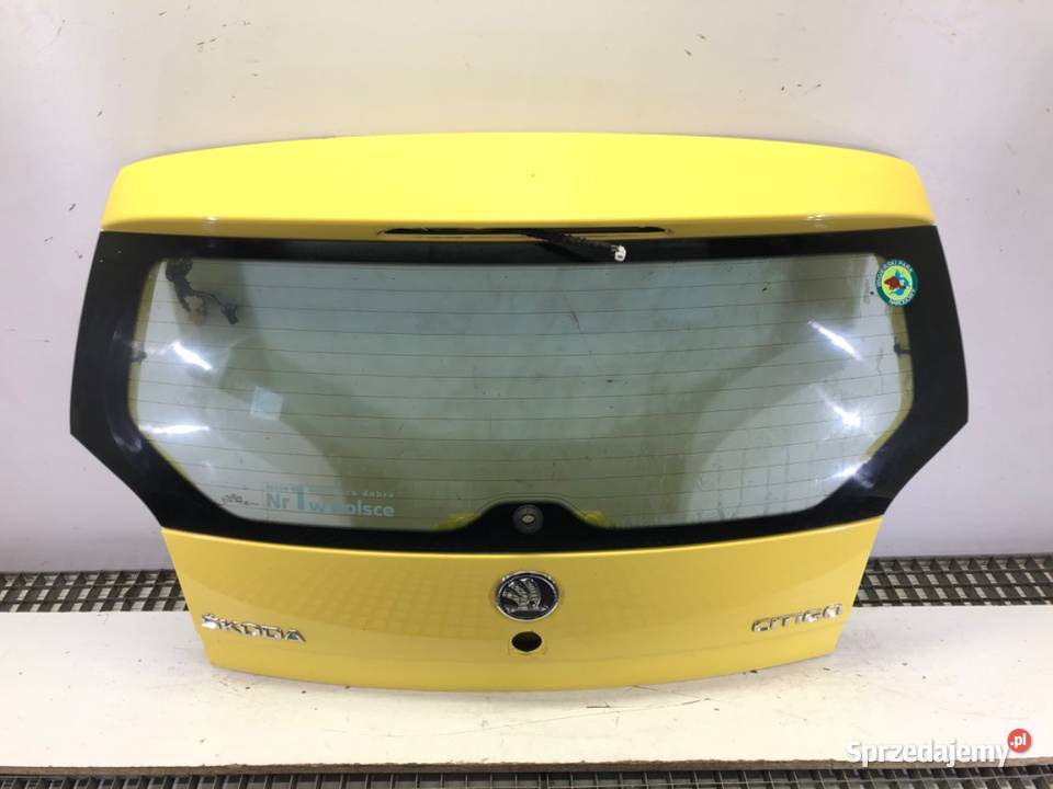 KLAPA TYŁ SKODA CITIGO Hatchback 1119 TYLNA sprzedam