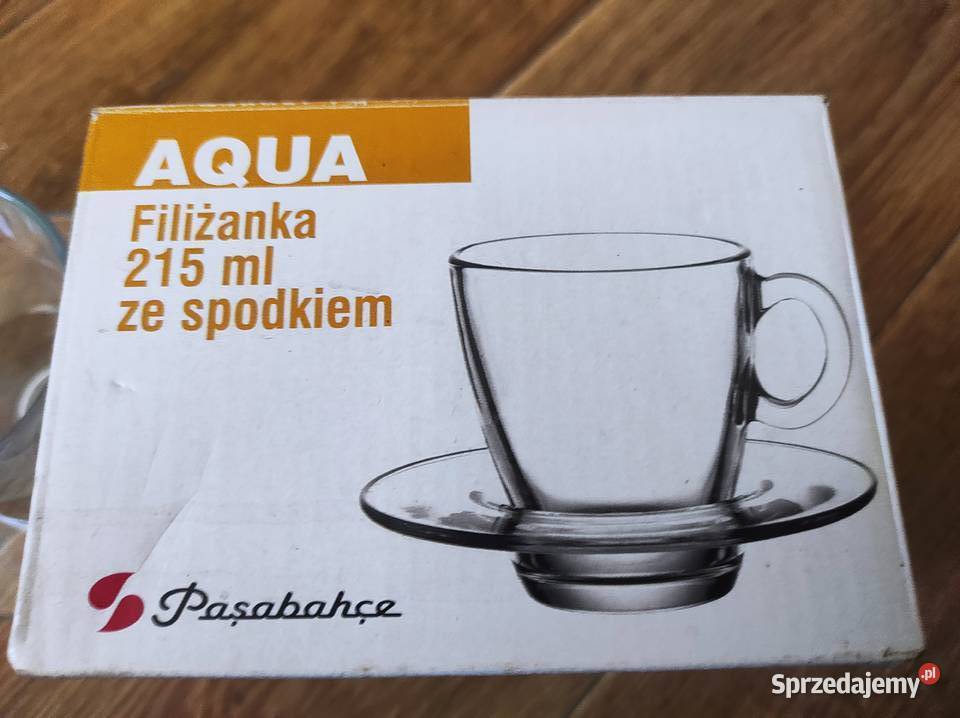Pasabahce Agua Komplet filiżanek 215 ml ze Łódź