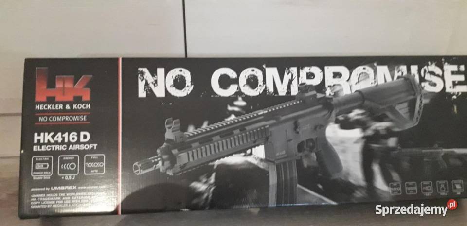 HK416 D replika ASG Gorzów Wielkopolski