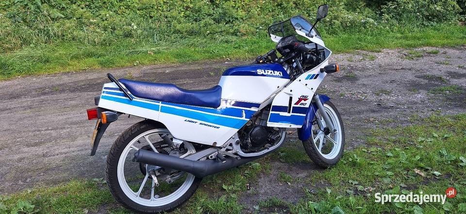 Klasyczny Suzuki RG 80 Light Sprinter kupiony w Polsce Słupsk