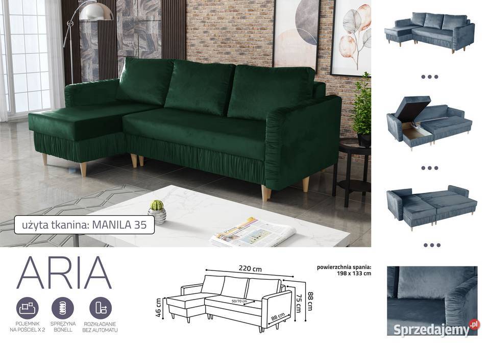 Narożnik Aria Wieruszów