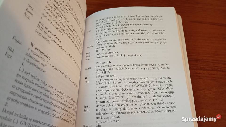 Słownik polskich przyimków wtórnych Beata miękka Gdańsk