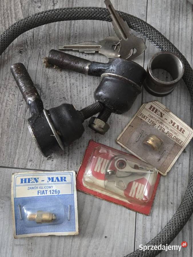 Części samochodowe z epoki PRL Fiat 126p maluch Molna