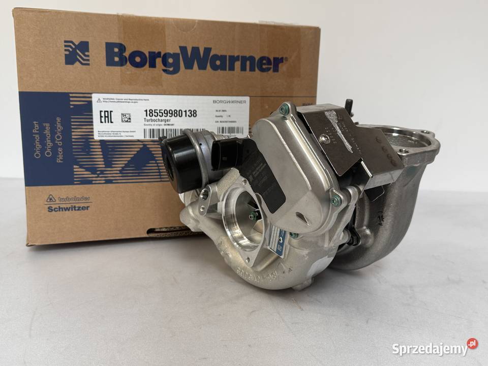 Nowa turbosprężarka BorgWarner 18559700085 Siedlce sprzedam