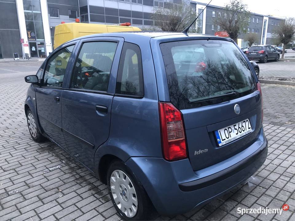 Fiat Idea 12 Benzyna Lpg SPRAWNY Hatchback Lublin sprzedam