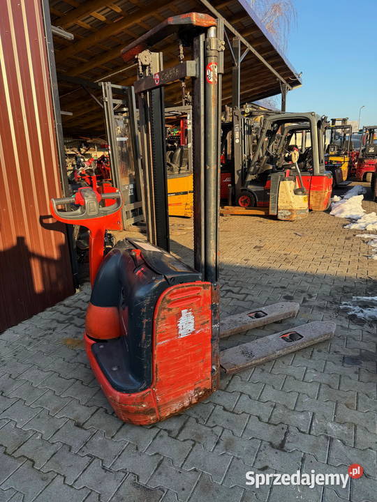 wózek paletowy LINDE L10 podnoszenie 290m maszt Działoszyn