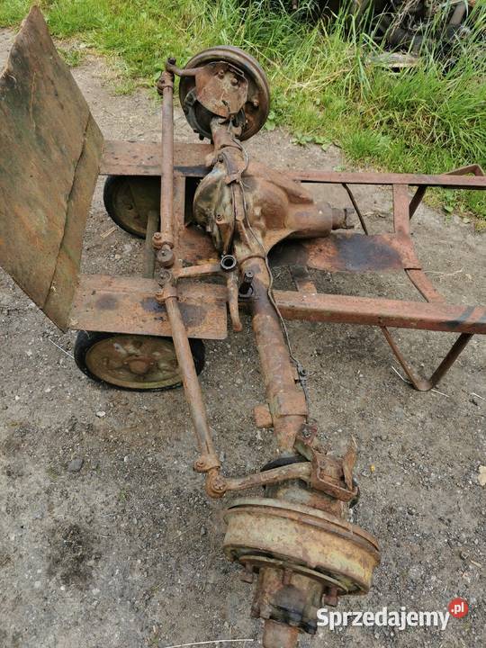 Most przedni Jeep Willys Bogdanówka