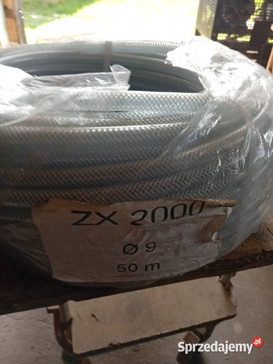 Wąż powietrzny wodny zbrojony 9mm Lublin