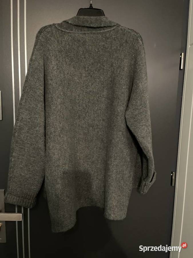 MarksSpencer sweter kardigan narzutka mysi zip