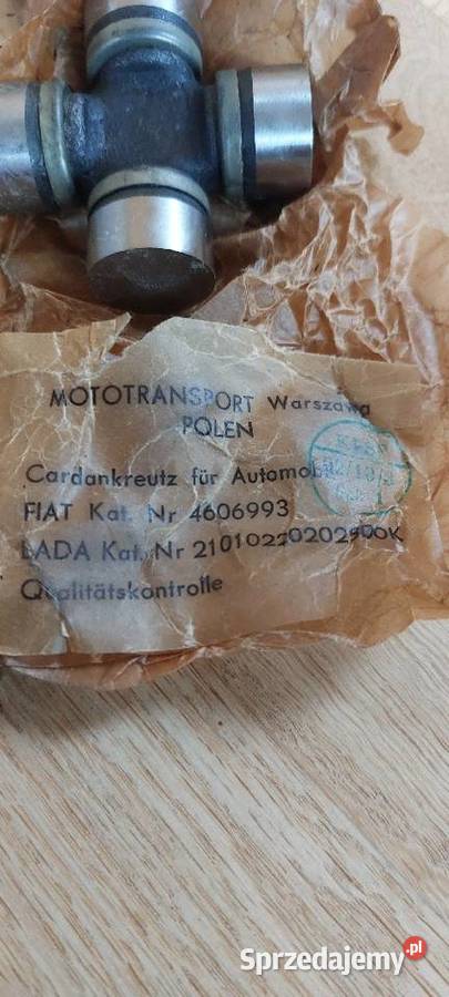 Krzyżak wału napędowego fso łada osobowe Cholerzyn