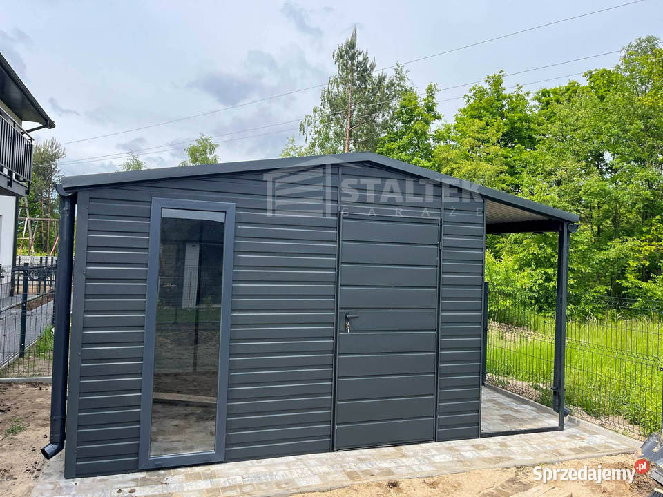 Schowek Domek Ogrodowy 4x25m Wiata 1x25m Okno Września