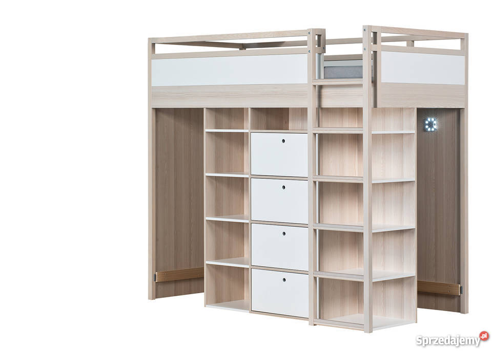 VOX SPOT Young łóżko piętroweszafaregał w jednym Meble śląskie