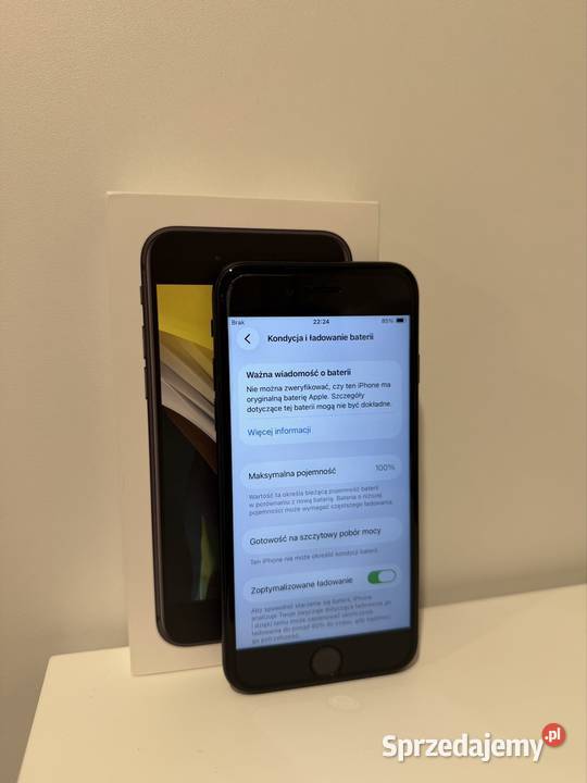 iPhone SE 2020 64GB 100 Kondycja Kalisz