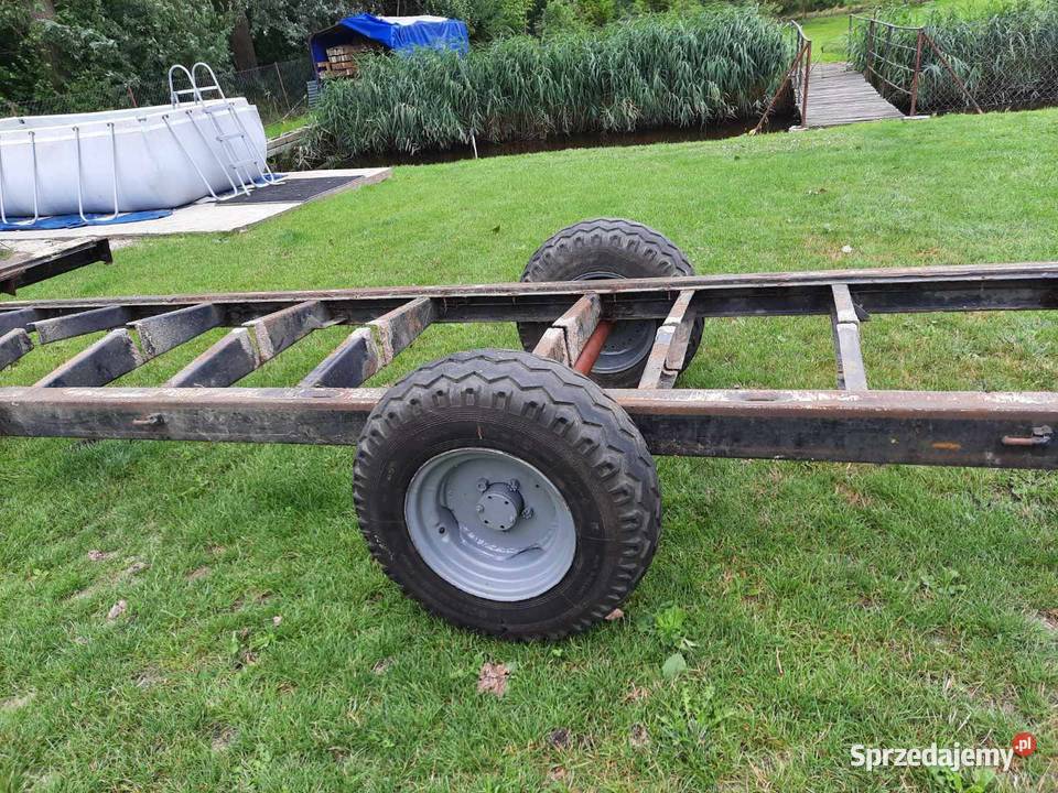 Sprzedam oś z kołami komplet i koła balonowe Serniawy-Kolonia