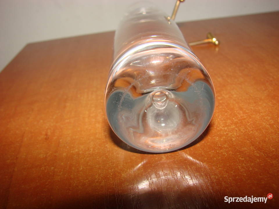 flakon z grubego szkła 21 Wazony Pruszcz Gdański