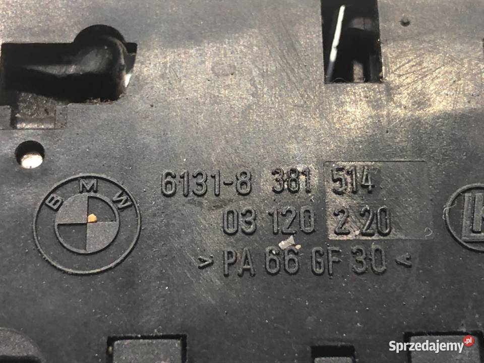 PRZEŁĄCZNIK SZYB BMW E46 8381518 9705 osobowe Mechanizmy opuszczania szyb podkarpackie