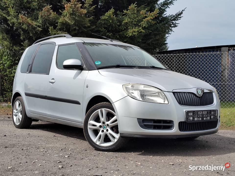 SKODA ROOMSTER 14 BENZYNA welurowa tapicerka Leszno